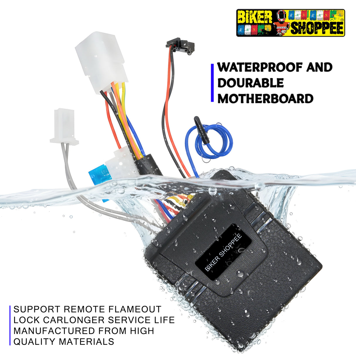 TALKING ALARM CENTER LOCKING FOR MOTORCYCLE