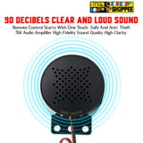 TALKING ALARM CENTER LOCKING FOR MOTORCYCLE