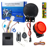 TALKING ALARM CENTER LOCKING FOR MOTORCYCLE