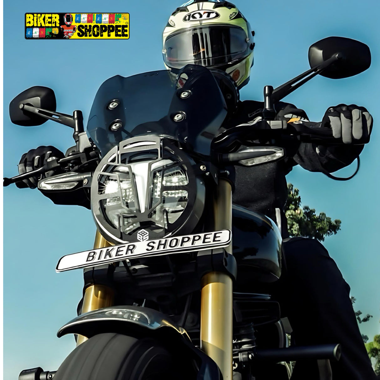 TVS RONIN BS HEADLIGHT GRILL