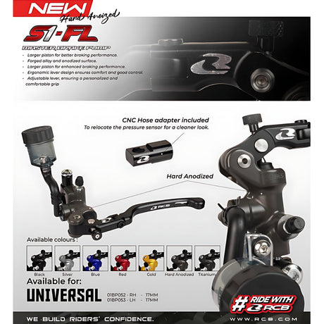 RCB S1-FL MASTER BRAKE PUMP 14MM