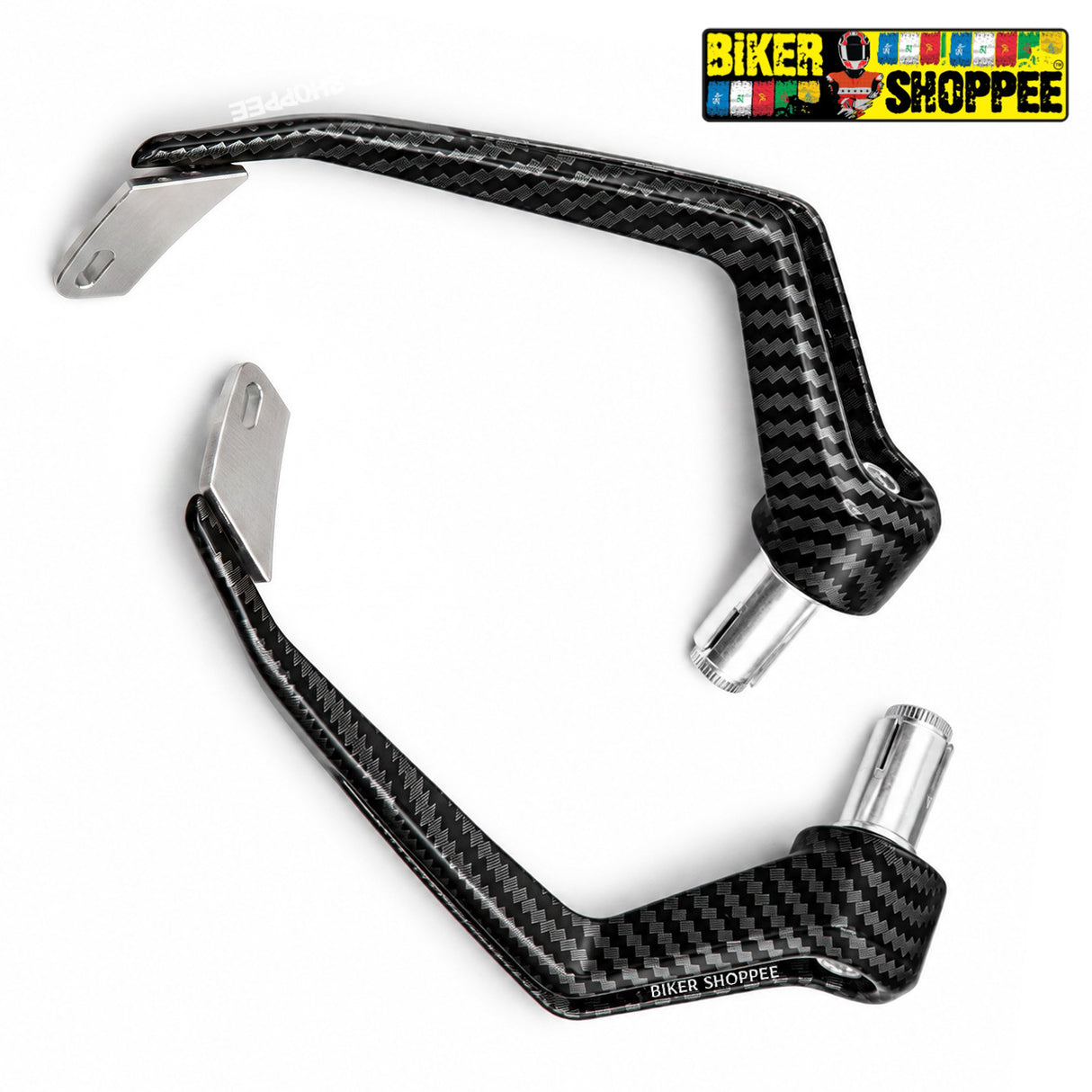 UNIVERSAL ELITE RACING CARBON LEVER GUARD GRAY | BIKER SHOPPEE