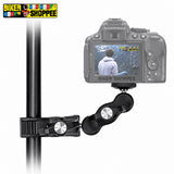 MOTORCYCLE ACTION CAMERA SUPER CLAMP MOUNT WITH 360° MAGIC ARM | BIKER SHOPPEE