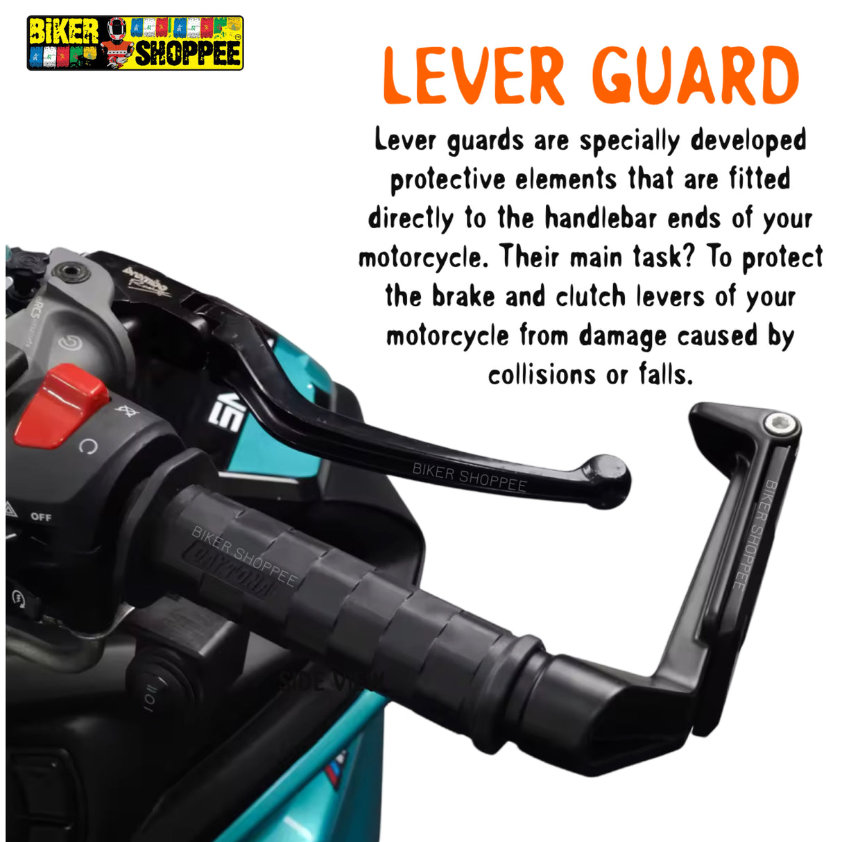 LEVER GUARD WITH MIRROR