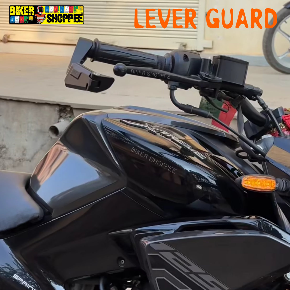 LEVER GUARD WITH MIRROR