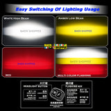 LITTLE MONSTER JX100 LED FOG LIGHT PAIR