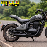 JAWA 42 BOBBER CUSTOM BACK SEAT WITH PILLION FOOTREST KIT | BIKER SHOPPEE