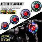 LIU HJG C-292 RGB ACCENT LIGHTING 7 INCH PRIME AI LED HEADLIGHT | BIKER SHOPPEE