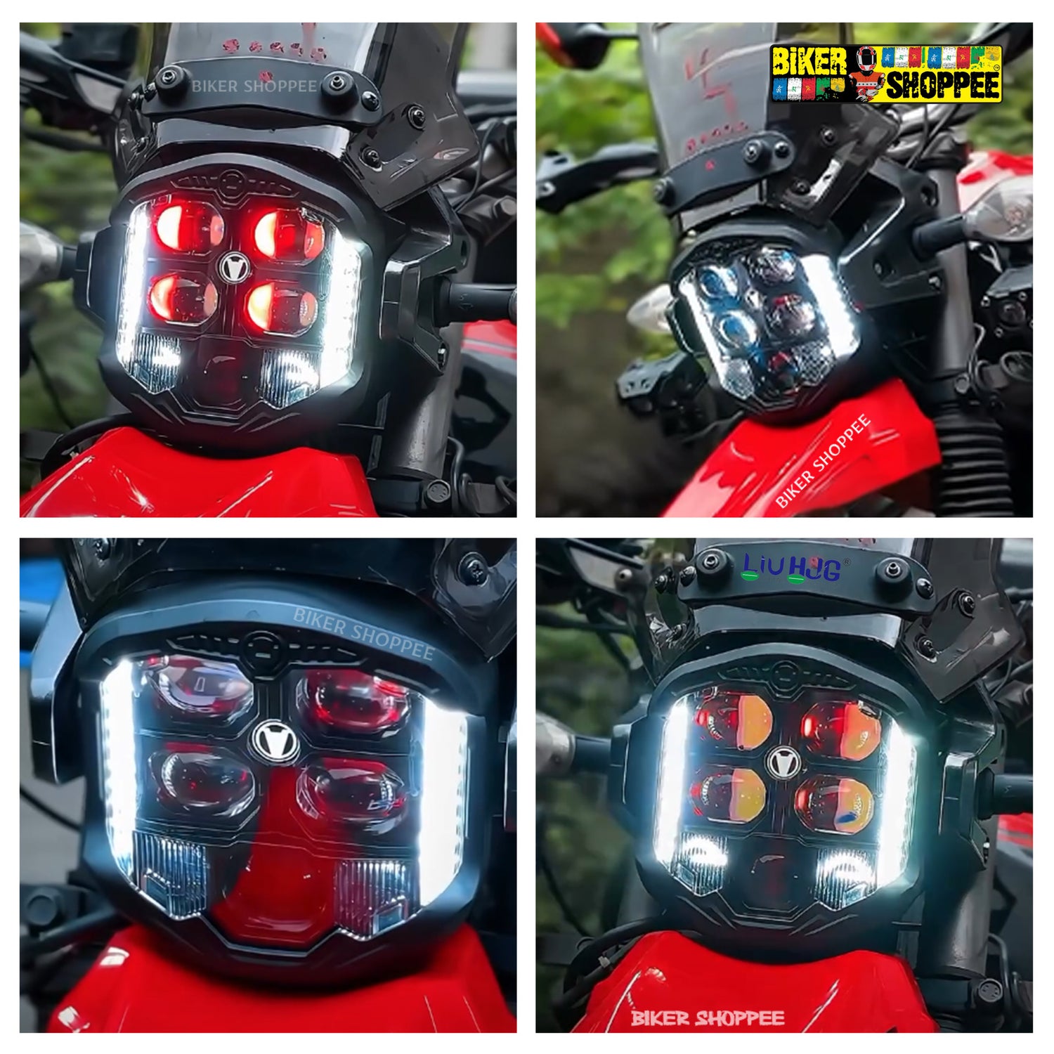 LIU HJG GODS EYE LED AUXILIARY LIGHT | BIKER SHOPPEE