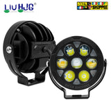 LIU HJG HYPER PLUSE HP 111 NEXT GEN AUXILIARY LED LIGHT WITH HARNESS | BIKER SHOPPEE