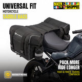 MOTOBROS 60L ECONOMY MOTORCYCLE SADDLE BAGS | BIKER SHOPPEE