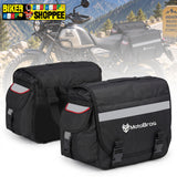 MOTOBROS 70L FLY MOTORCYCLE SADDLE BAGS | BIKER SHOPPEE