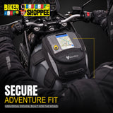 MOTOBROS FLY 15L EXPANDABLE MAGNETIC TANK BAG WITH RAIN COVER | BIKER SHOPPEE