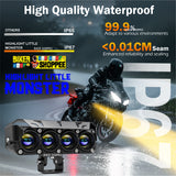 MOTO GENIUS JX130 FOUR SHOT 100W LED FOG LIGHT PAIR | BIKER SHOPPEE