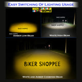 MOTO GENIUS JX130 FOUR SHOT 100W LED FOG LIGHT PAIR | BIKER SHOPPEE