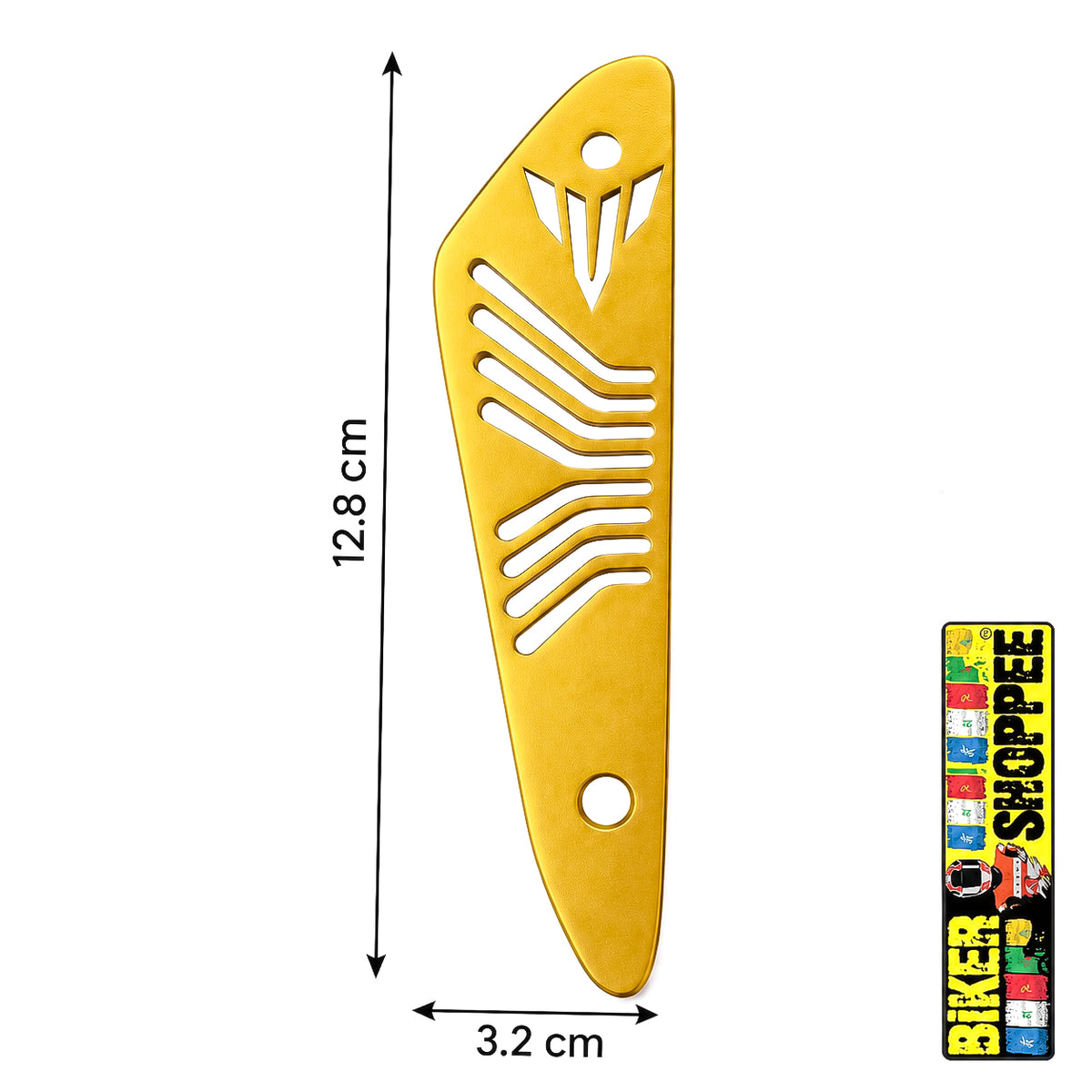 YAMAHA MT15 AIR INTAKE COVER GOLDEN | BIKER SHOPPEE