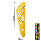 YAMAHA MT15 AIR INTAKE COVER GOLDEN | BIKER SHOPPEE