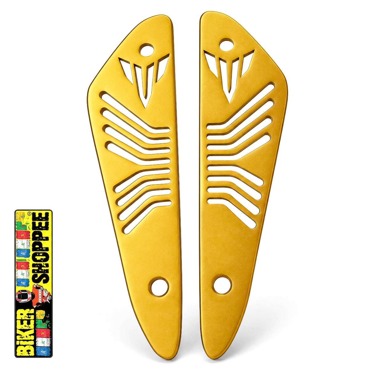 YAMAHA MT15 AIR INTAKE COVER GOLDEN | BIKER SHOPPEE