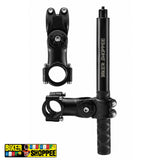 MOTORCYCLE TELESCOPIC SELFIE STICK WITH HANDLEBAR CAMERA MOUNT FOR INSTA360 GOPRO DJI | BIKER SHOPPEE