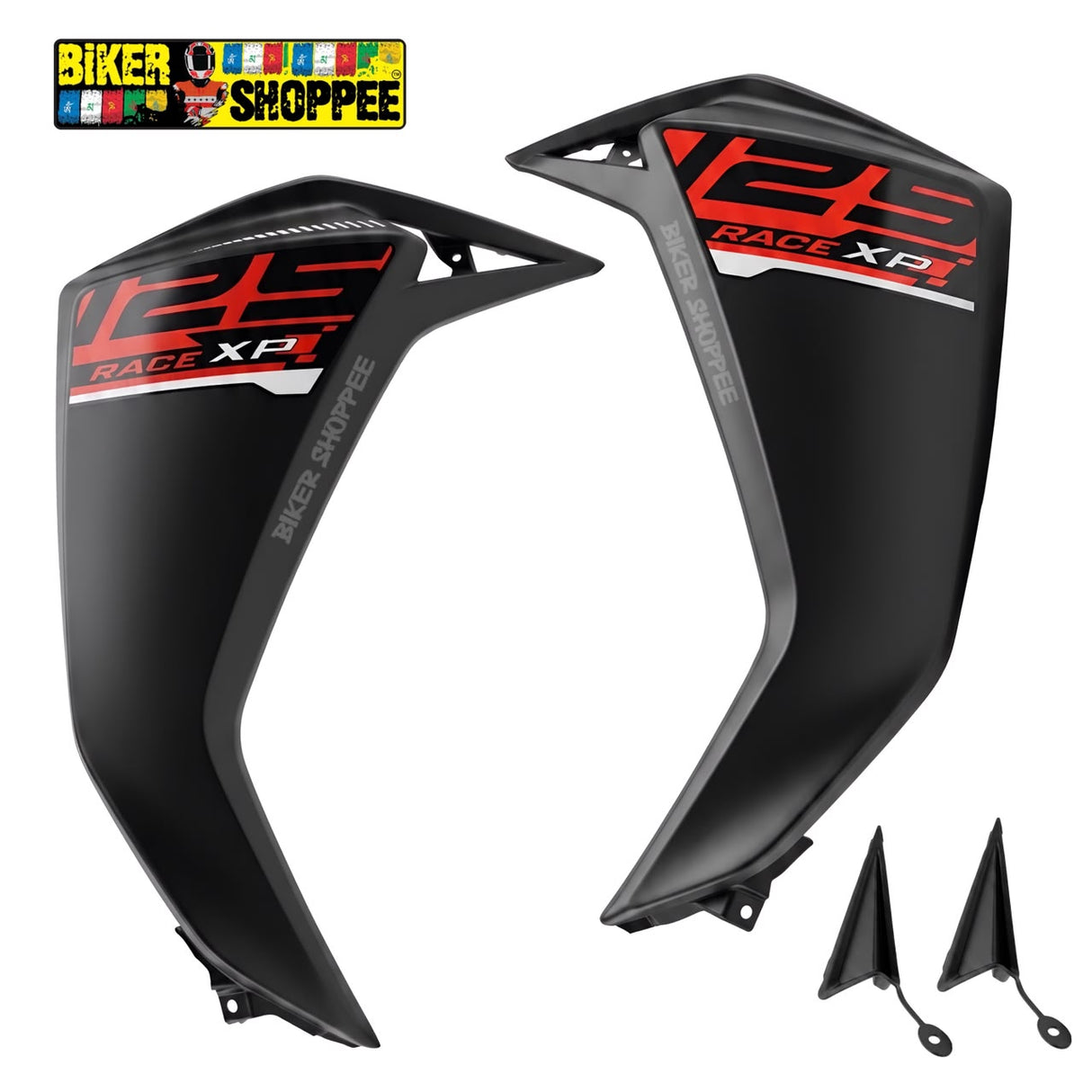 TVS NTORQ 125 OUR BODY KIT RACE XP RACE RED EDITION | BIKER SHOPPEE