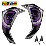 TVS NTROQ 125 OUR BODY KIT BLACK PANTHER SQUAD EDITION | BIKER SHOPPEE