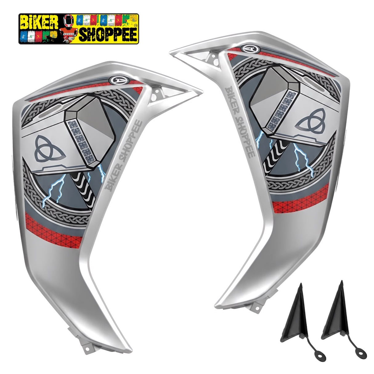 TVS NTORQ 125 OUR BODY KIT THOR SQUAD EDITION | BIKER SHOPPEE