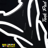 PREMIUM MOTORCYCLE RACING CARBON FIBER 2 TANK PAD | BiKER SHOPPEE