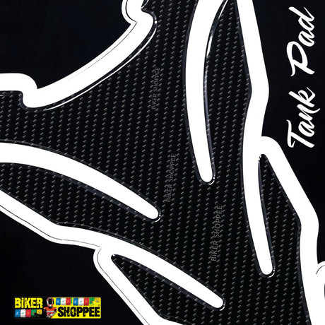 PREMIUM MOTORCYCLE RACING CARBON FIBER 2 TANK PAD | BiKER SHOPPEE