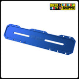 UNIVERSAL CNC MOTORCYCLE NUMBER PLATE FRAME BLUE FRONT AND REAR | BIKER SHOPPEE