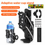 UNIVERSAL ADJUSTABLE MOTORCYCLE WATER BOTTLE HOLDER | BIKER SHOPPEE