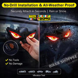 EVIL EYE SOLAR WARNING LIGHT FOR MOTORCYCLE | BIKER SHOPPEE