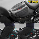 MOTORCYCLE UNIVERSAL SHOCK ABSORBING GEL SEAT CUSHION | BIKER SHOPPEE