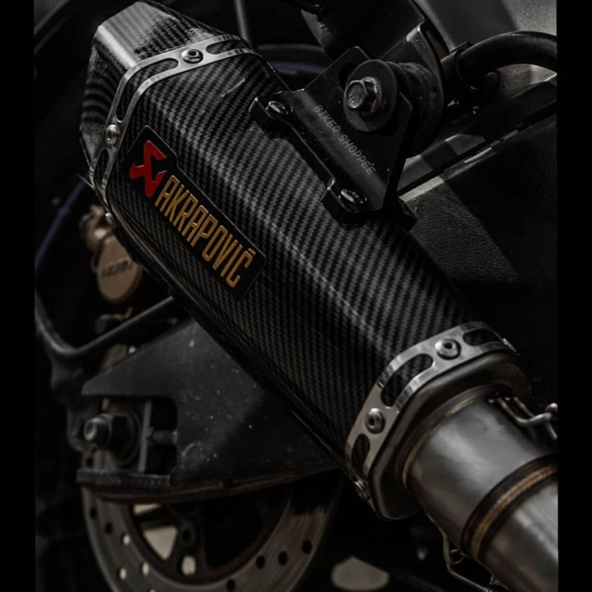 AKRAPOVIC REPLICA EXHAUST > SILVER