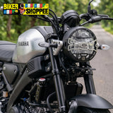 YAMAHA XSR 155 PREMIUM HEADLIGHT GRILL COVER | BIKER SHOPPEE