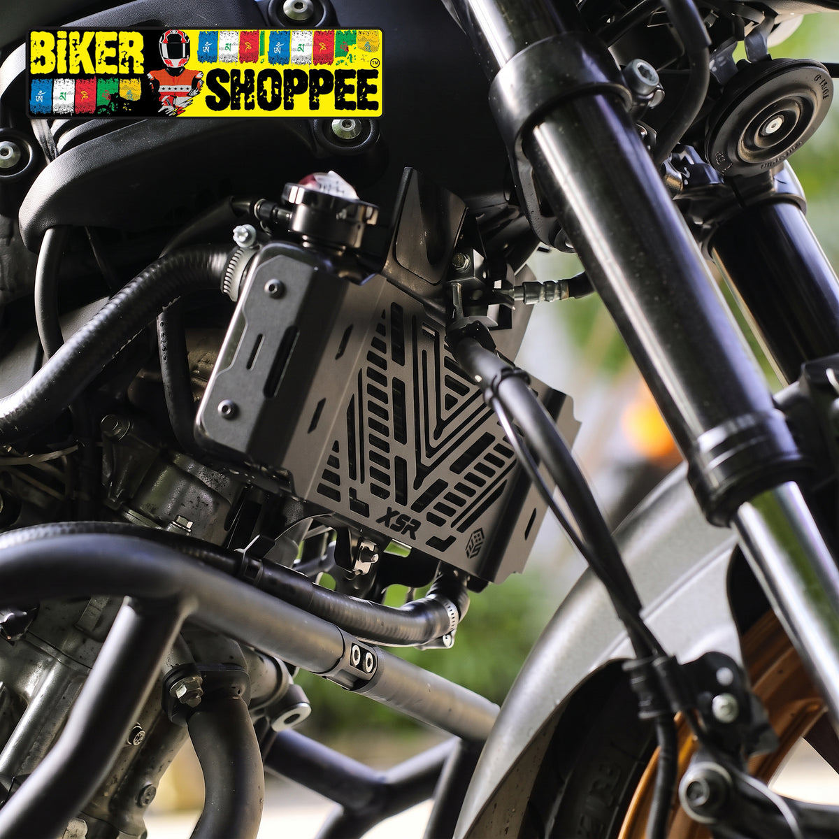 YAMAHA XSR 155 RADIATOR GUARD | BIKER SHOPPEE