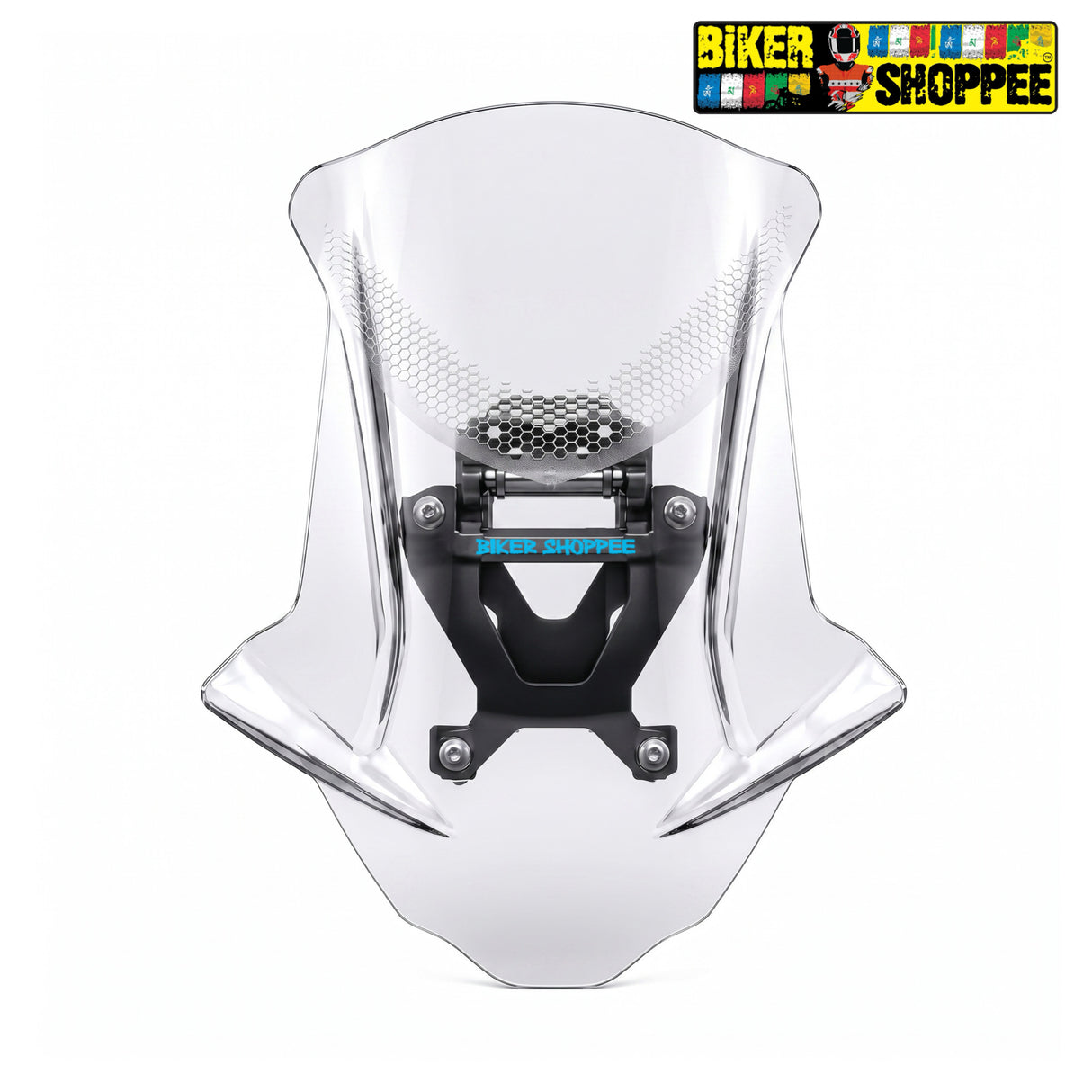 YAMAHA AEROX 155 TOURING VISOR TRANSPARENT | BIKER SHOPPEE