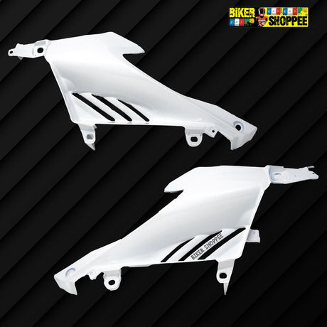 Yamaha R15 V4 full body kit white color complete fairing set with tank and side panels Biker Shoppee
