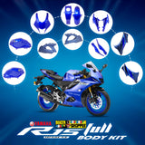 YAMAHA R15V4 PREMIUM FULL BODY KIT RACING BLUE EDITION