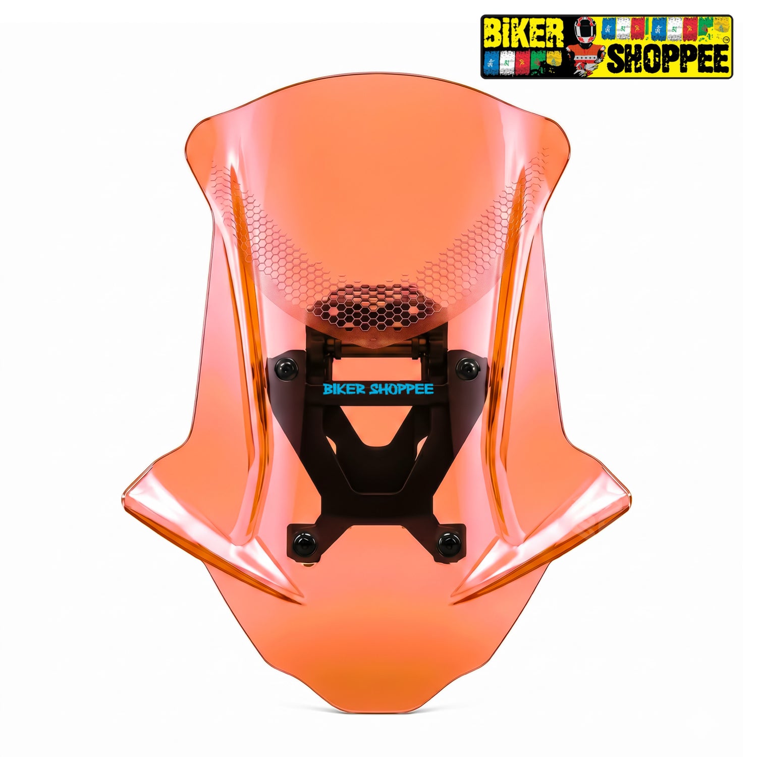 YAMAHA AEROX 155 TOURING VISOR ORANGE | BIKER SHOPPEE