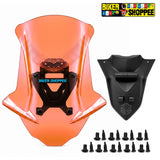 YAMAHA AEROX 155 TOURING VISOR ORANGE | BIKER SHOPPEE