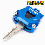 YAMAHA CNC KEY CASE COVER BLUE FOR R15 V3 R15 V4 MT15 FZ | BIKER SHOPPEE