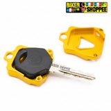 YAMAHA CNC KEY CASE COVER GOLD FOR R15 V3 R15 V4 MT15 FZ | BIKER SHOPPEE