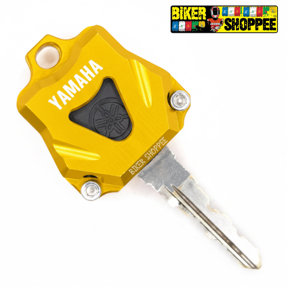 YAMAHA CNC KEY CASE COVER GOLD FOR R15 V3 R15 V4 MT15 FZ | BIKER SHOPPEE