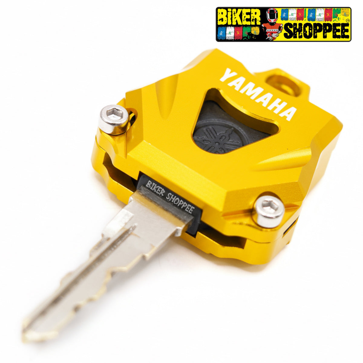 YAMAHA CNC KEY CASE COVER GOLD FOR R15 V3 R15 V4 MT15 FZ | BIKER SHOPPEE