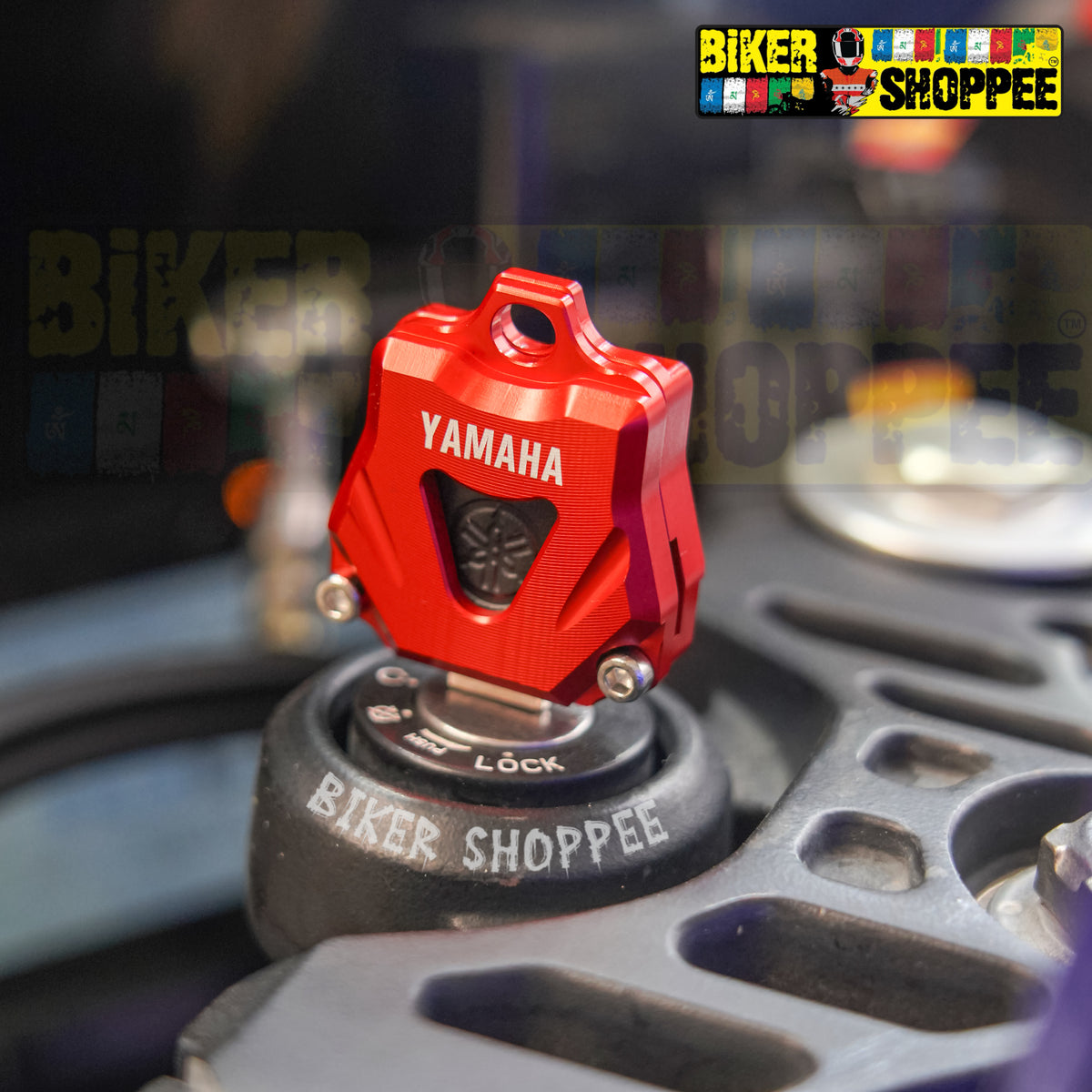YAMAHA CNC KEY CASE COVER RED FOR R15 V3 R15 V4 MT15 FZ | BIKER SHOPPEE