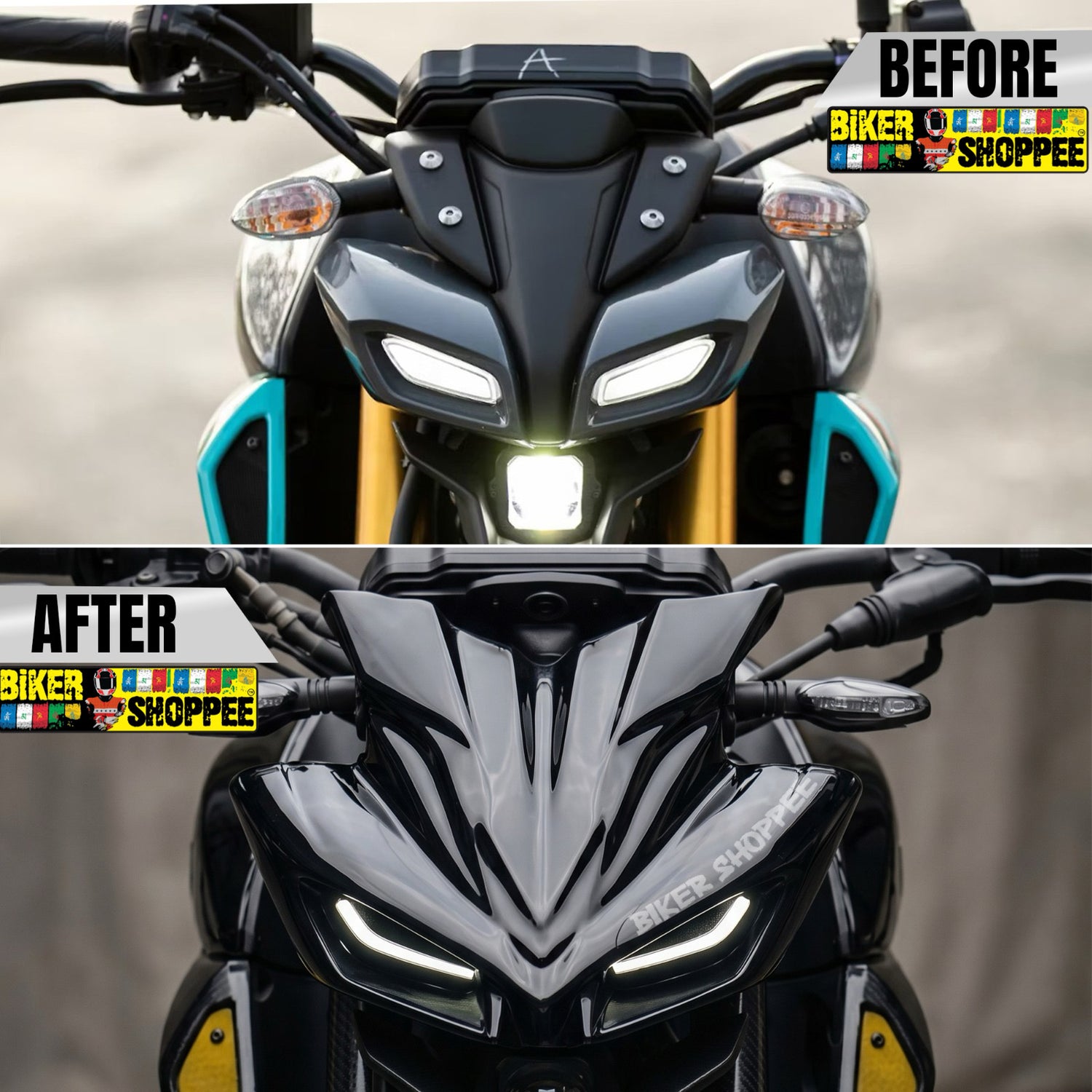 YAMAHA MT15 WILD MASK | BIKER SHOPPEE