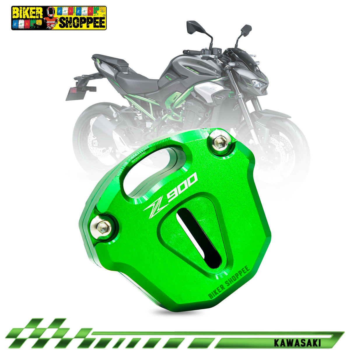 KAWASAKI Z900 CNC KEY CASE COVER | BIKER SHOPPEE