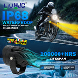 LIU HJG 3 LED TRIDENT LED FOG LIGHT DEVIL EYE | BIKER SHOPPEE