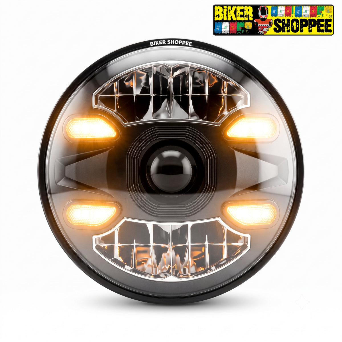 LIU HJG H-C188 PHANTOM 7 INCH LED PROJECTOR HEADLIGHT | BIKER SHOPPEE