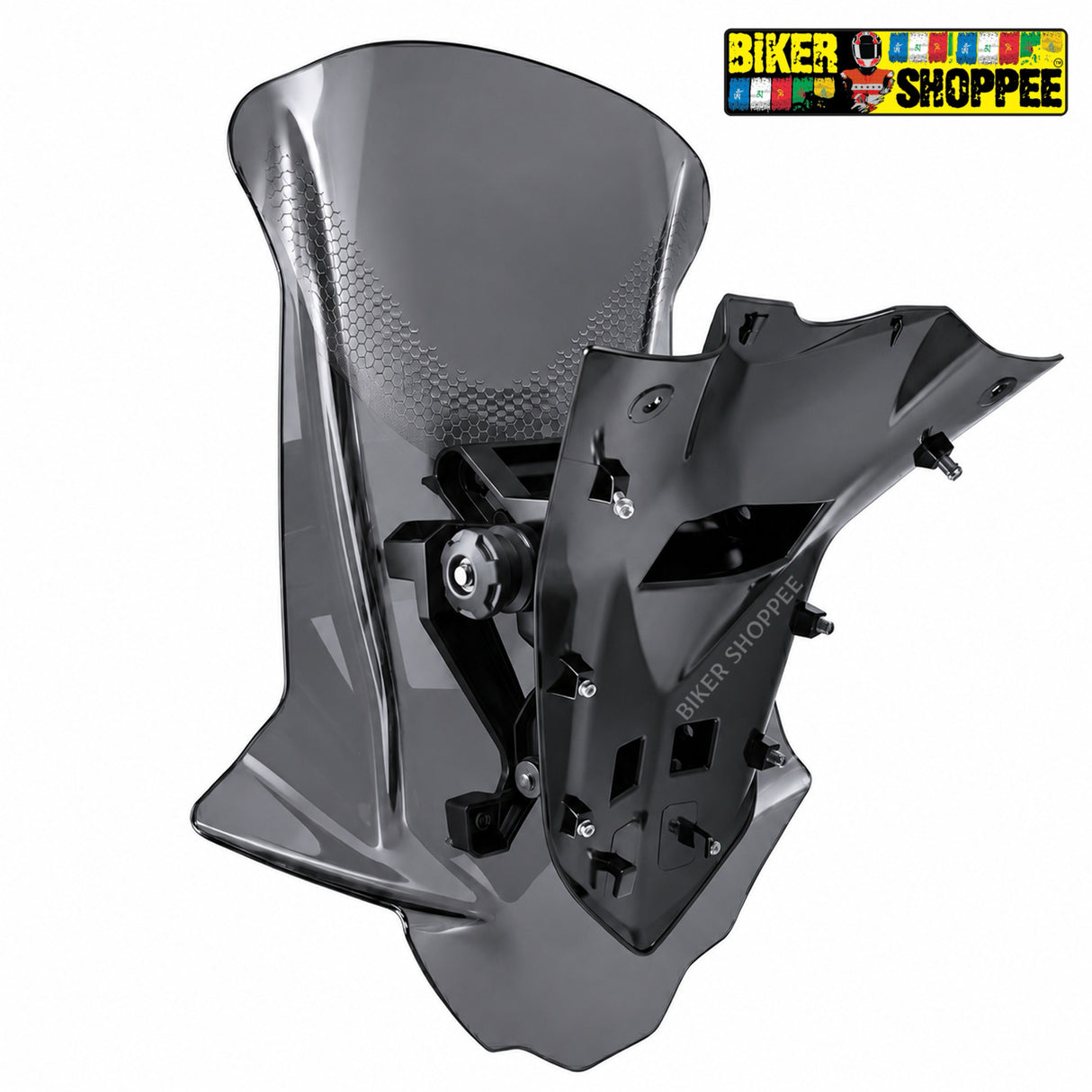 YAMAHA AEROX 155 TOURING VISOR SMOKE BLACK | BIKER SHOPPEE